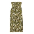 thumbnail image 3 of Autumn leaves camouflage Spring Summer Dresses for Women Fashion T-shirt Dress Casual Sleeveless Loose Sundress with Pockets, 3 of 5
