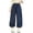 Blue, variant on KAUOD Girls Wide Leg Jeans Kids Baggy Elastic Waist Casual Denim Pants with Pockets Kids Toddler Casual Washed Pants