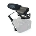 thumbnail image 2 of Opteka VM-100 Video Condenser Shotgun Microphone with Shock Mount and Fuzzy Windscreen for Digital SLR Cameras & Camcorders, 2 of 6