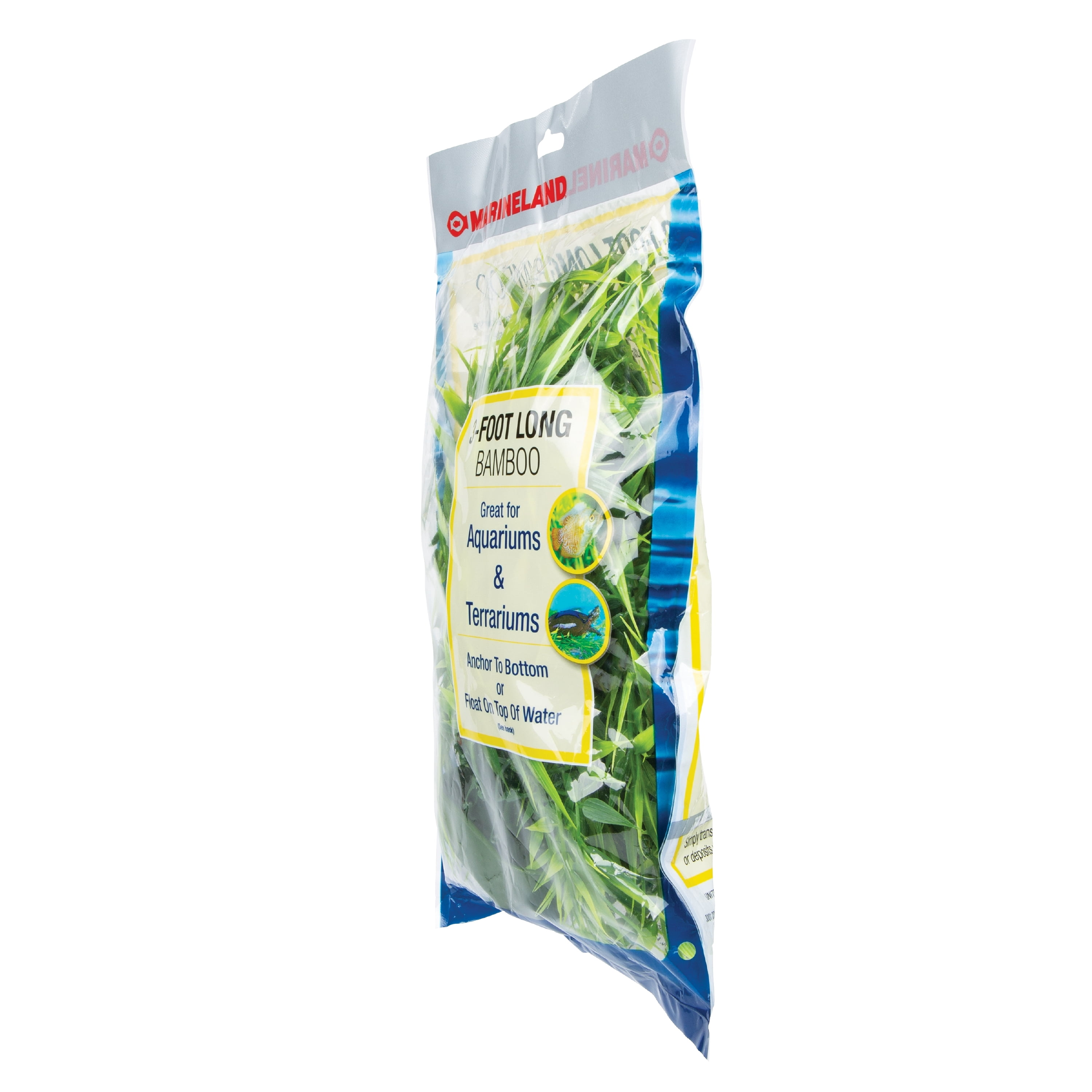 Marineland Plastic Bamboo 3 feet, Décor for Aquariums and Terrariums