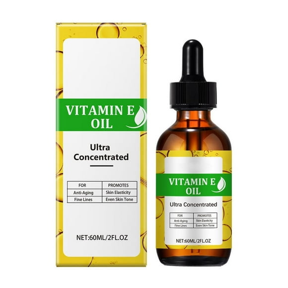 Vitamin E Oil Vitamin E Essentialy Oil 60ml Vitamin E Oil Organics For Cosmetics Antiwrinkle Antiageing Natural Pures Vitamin E Oil For Face Hair Nail on Clearance,Christmas Gifts for Women