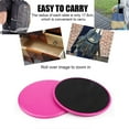thumbnail image 4 of Core Sliders. Dual Sided Use on Carpet or Hardwood Floors. Abdominal exercise equipment, 4 of 5