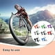thumbnail image 5 of Advancent 1 Juego de cubo de bicicleta de montaña portátil 12 velocidades reemplazo 32 agujeros profesional elegante montar bicicletas cubos Ciclismo Rojo, 5 of 6