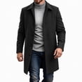 thumbnail image 5 of LONKITO Mens Peacoat Long Jackets Relaxed Fit Outerwear Coats with Pockets for Fall Winter Clothes, 5 of 7
