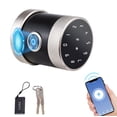 thumbnail image 1 of 5-in-1 Unlock Smart Door Lock Keyless Entry Biometric Door Knob, 1 of 8
