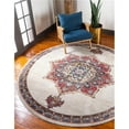 thumbnail image 1 of Unique Loom 3145758 7 x 7 Pi. Hélios Utopique Tapis Rond&44; Beige, 1 of 2
