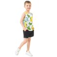 thumbnail image 4 of Ice Lemon Mint Leaves Vest Undershirt Tank Top Sleeveless Quick Dry 6Y, 4 of 7