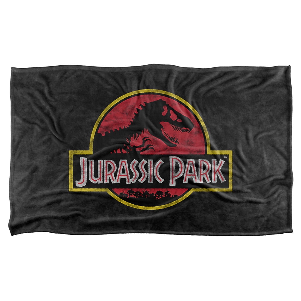 Jurassic Park Fleece Throws Blanket Sofa Warm Sherpa Print Blanket For Gift