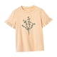 thumbnail image 5 of Camiseta para mujer de verano, camiseta básica de moda para vacaciones, mochilero, viajes L, 5 of 7