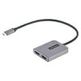 thumbnail image 1 of Adaptador USB-C a HDMI Dual StarTech.com Negro con Cable Extralargo Integrado para Notebook Solo Win, 1 of 7