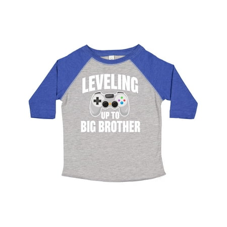

Inktastic Leveling Up to Big Brother Gift Toddler Boy Girl T-Shirt