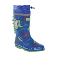 thumbnail image 2 of Regatta - Botas de Agua Puddle   George Cerdito Diseño Peppa Pig para Niños/Niñas (Azul Imperial), 2 of 2