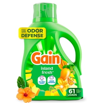 Gain Liquid Laundry Detergent, Dewdrop Dream Scent, 88 fl oz, 61