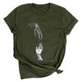 thumbnail image 1 of Camiseta holgada de manga corta con estampado de mueca retro para hombre y mujer Pompotops hfajkhk139473, 1 of 6