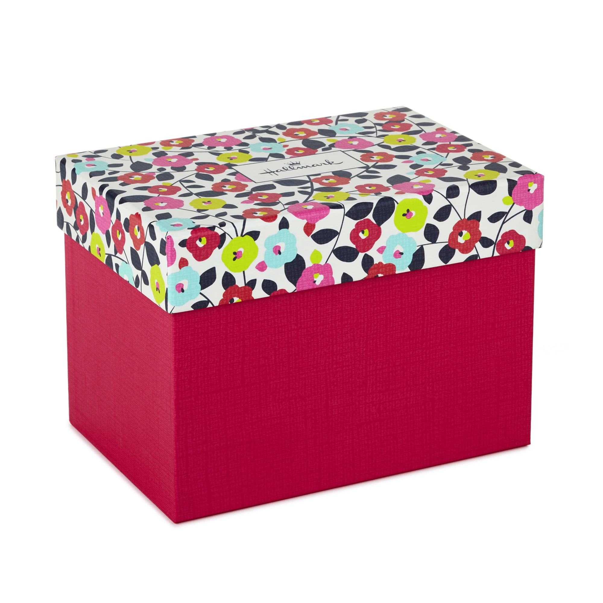Hallmark Assorted Boxed Handmade All Occasion Greeting Cards (Pink Floral)—Birthday, Baby Shower, Wedding, Sympathy, Thinking of You, Thank You, Pack of 20 With Organizer Box