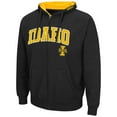 thumbnail image 2 of Men's Colosseum Black Idaho Vandals Arch & Logo 3.0 Full-Zip Hoodie, 2 of 3