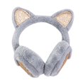 thumbnail image 2 of Ajshakl Earmuffs For Women Winter, Winter Warm Earmuffs Are Soft And Knitted Plush Can Be Used To Irony The Cold, Gray, 2 of 4