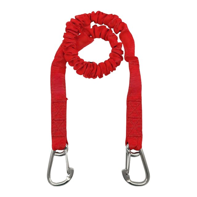 Almencla Boat Bungee Dock Line 3ft Highly Effective Bungee Rope for Anchoring Boating Red