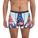 thumbnail image 1 of Balery Cute Gnomes in USA1 Calzoncillos bóxer para hombre, ropa interior de algodón suave y transpirable con cinturilla de nailon-Medium, 1 of 5