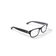 thumbnail image 3 of Walmart Youth FM13030A Rectangular Prescription Eyeglasses with Case, Black, 3 of 6