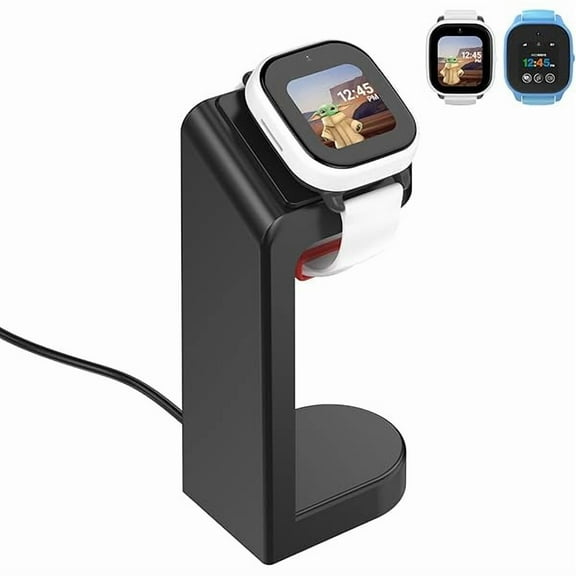 mjw001 Charging Stand Compatible with Gizmo Watch with 5 Feet Charger Cable (GizmoWatch Edition/Gizmowatch 3)