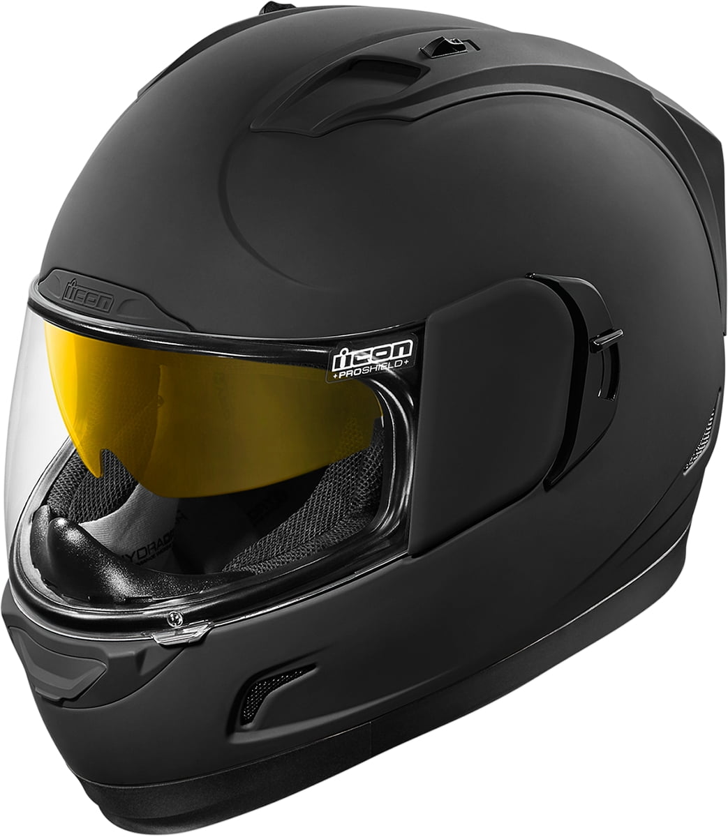 Icon Alliance Dark 2XL 63〜64cm Icon Alliance Dark Helmet Full Face Motorcycle Dot With 2