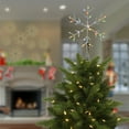 thumbnail image 3 of 14.5 in. Snowflake Tree Top for Artificial Trees with Dual Color® Lights, 3 of 5
