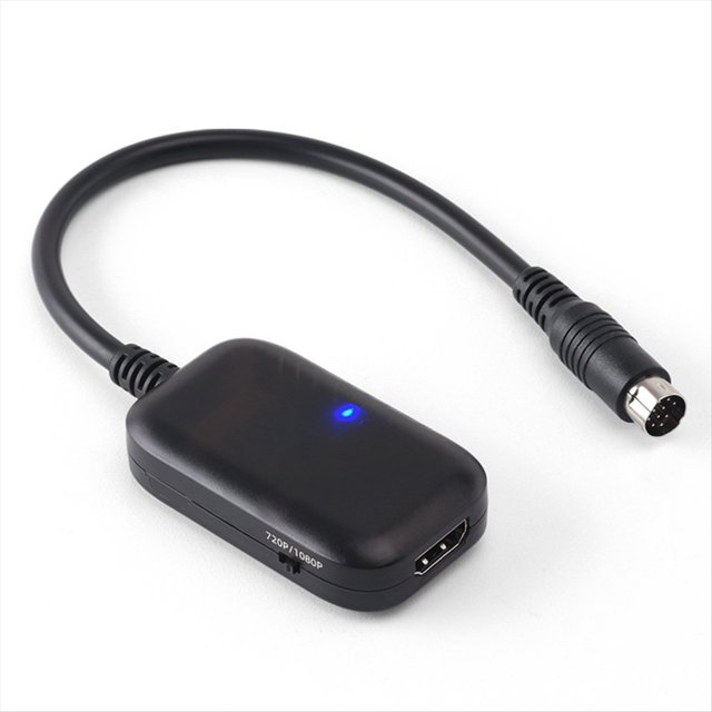 Cable Convertidor Compatible con A , Adaptador de Pantalla de Monitor HDTV para Game HD 720P/1080P