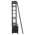 thumbnail image 6 of Acme Furniture Actaki 74"w Bookshelf, Sa, 6 of 9
