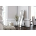 thumbnail image 3 of Kenroy Home Chauncey 64'' x 18'' Full Length Mirror with Stand , Standing Large Floor Mirror with Beveled Mirror Frame for Bedroom, Living Room, or Bathroom, Silver, 3 of 8