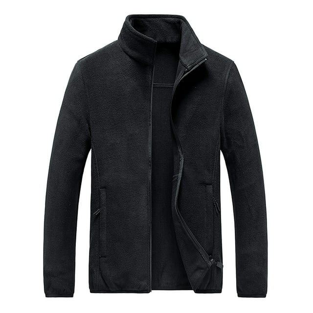 LOVZFMLL Vestes pour Hommes Sports Décontractés Quotidien Extérieur Col Montant Manches Longues