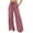 AG7_Red, variant on Women's Wide Leg Palazzo Pants Dressy Casual Striped Y2K Baggy Trousers High Waisted Lounge Slacks with Pockets Black S