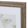 Mainstays Traditional 11x14 Matted to 8x10 Rustic Gray 1.46" Wall Picture Frame