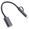 thumbnail image 3 of 2 in 1 USB 3.0 OTG Adapter Cable Type-C Micro-USB to USB 3.0 Interface Converter For Cellphone Charg, 3 of 5