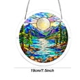 thumbnail image 3 of Colorful Acrylic Puzzle Pendant Home Puzzle Decoration Gift Giving, 3 of 8