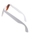 thumbnail image 2 of grinderPUNCH Blue Light Blocking Driving Adult Sunglasses for Men Women, White Frame, 2 of 6