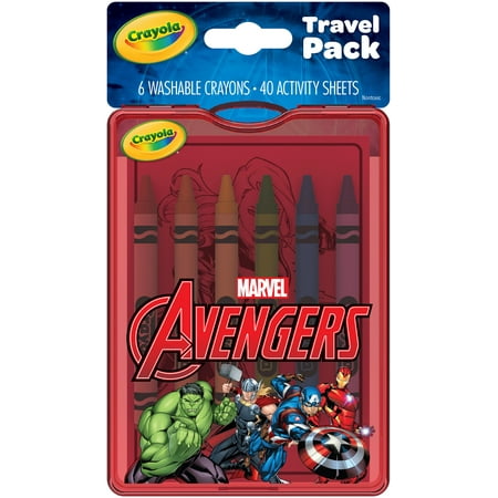 UPC: 0071662103187 | Crayola Avengers Travel Pack