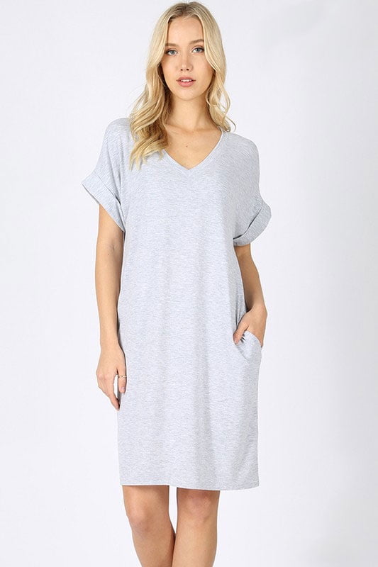 zenana t shirt dress
