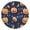 Gothic Halloween57, variant on Cute Ghost and Pumpkin Illustration Tablecloth - Elastic Waterproof Fitted Cover for Halloween Parties,44 inch Round Elastic Tablecloth