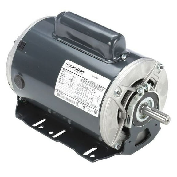 Leeson GP Motor,1/2 HP,1,140 RPM,115/230V AC,56 5KC48UN6052