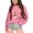 Pink, variant on Gunia Toddler Girls Sweatshirts Autumn Winter Long Sleeved Christmas Elk Printed Crewneck Warm Coat Hoodie Sweatshirt For Boys Girls