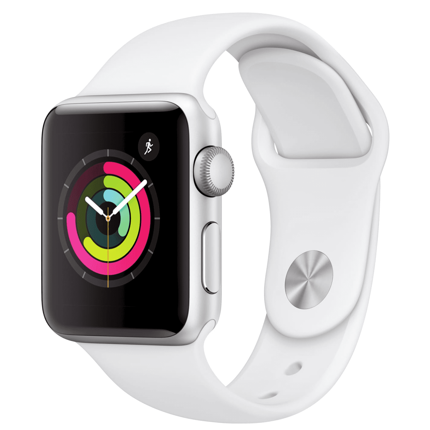 Apple Watch Series 3 GPS Silver - 38mm - White Sport Band