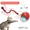 Red, variant on Teasing Cat Electronic Toy Sound Effect Lamp Effect Teasing Dog Ball Pet Interactive Toy-Interactive USB Rechargeable Ball Toy for Cats & Dogs with Bird Chirping,