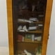 thumbnail image 2 of Miniature Bookshelf Pocket Anxiety Bookshelf Wooden Tiny Book Library Stress Reliever Bookshelf Tabletop No Books, 2 of 5