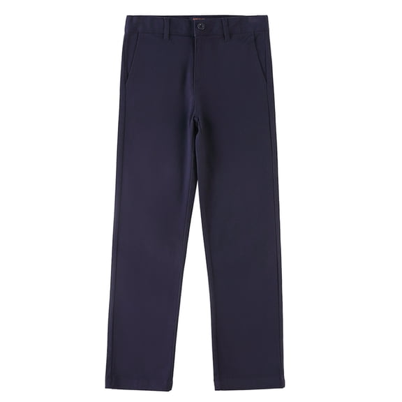 Smith's American Girls' Straight Leg Pants Color: navy Size: 10
