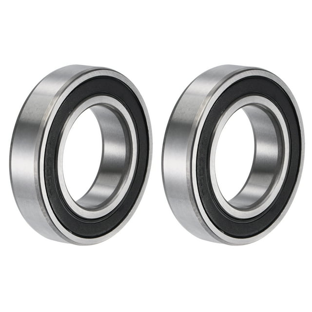 Roulements à Billes à Gorge Profonde Uxcell, Double Joint, Acier Chromé 35x62x14 mm