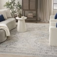 thumbnail image 2 of Nourison Nyle Distressed Light Blue 7'10" x 10'1" Area Rug (8x10), 2 of 9
