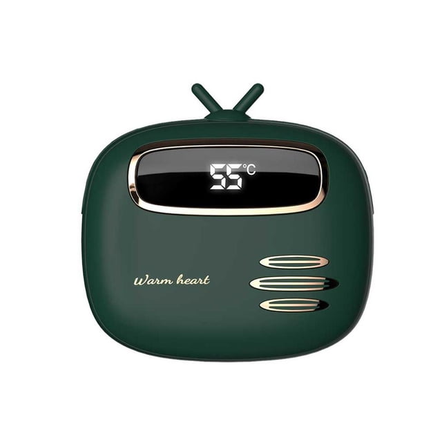 Advancent Calentador de manos de invierno de 5000 mah, calentador eléctrico recargable, dispositivo de calefacción con Control de temperatura de 3 modos, Suministros térmicos Verde Advancent HA071536-03