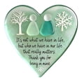thumbnail image 2 of Snowflake-Shaped Sea Glass Friendship Decor,Heart Shaped Sea Glass Friendship Hanging Ornaments,New Timeless Friendship Heart Keepsake Sea Glass Art, Ornament for Christmas Tree Hanging Ornaments, 2 of 9