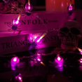 thumbnail image 4 of Paquete de 2 luces de cadena de araña - 30 luces de araña moradas 11.5 pies 8 modos - Luces de cadena de Halloween, kaili Sencillez, 4 of 5